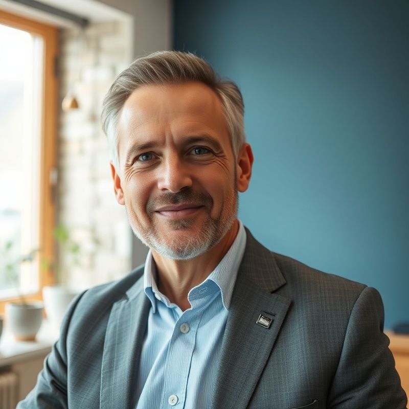 Portret Andreja Štefanca, direktorja podjetja iz Murske Sobote